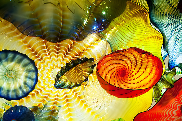 Light, Lines, and Glass IV