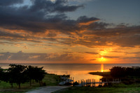 Sunset on Pamlico Sound